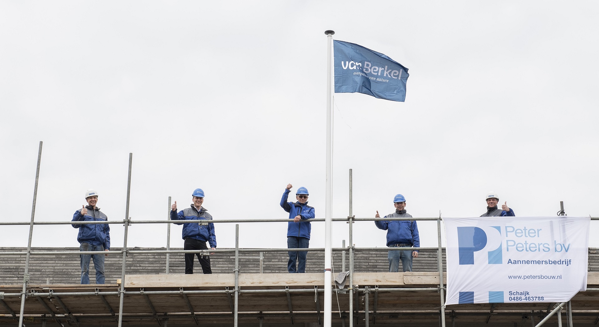 Hoogste punt nieuwbouw Van Berkel Groep