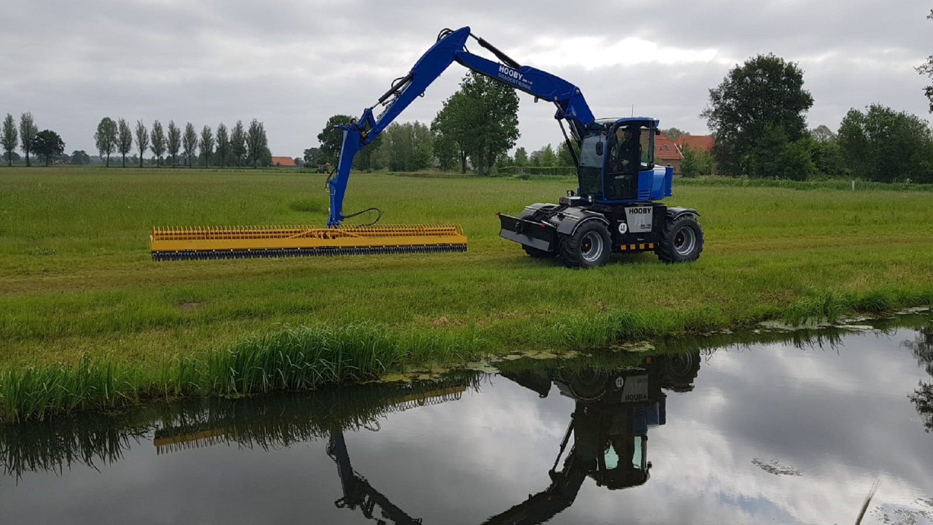 Nieuwe mobiele Hooby cultuurtechnische kraan